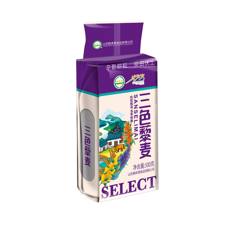 鹤来香 三色藜麦500克青海高原特产五谷杂粗粮代餐营养粥鹤来香 1斤 三色藜麦500g*2