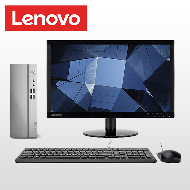 联想(Lenovo)天逸 510S 台式电脑套机 i5-9400/16G/1T+512固态/W10/蓝牙/23寸液晶