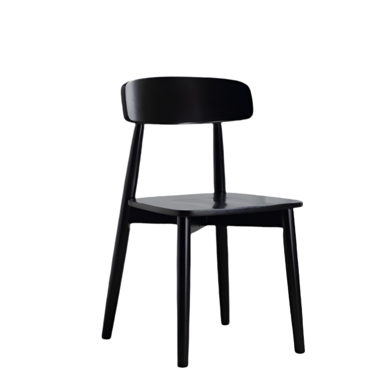 晨磊 实木椅 43*49.5cm(黑色) 把高清大图