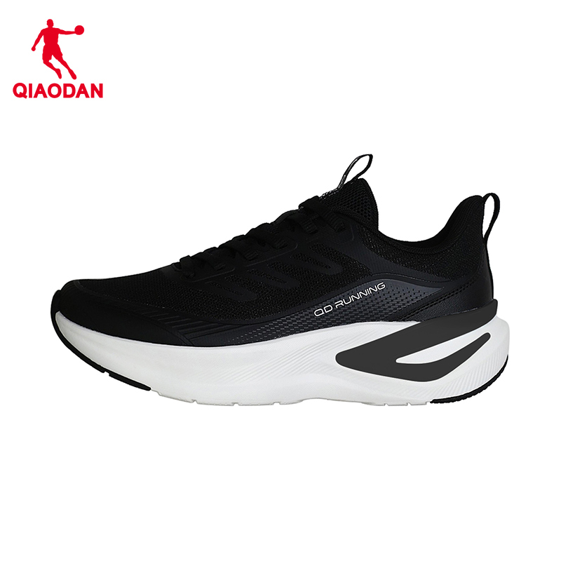 乔丹 跑步鞋女款舒适基础跑鞋运动鞋旅游鞋 透气防滑35-40 QTB022253209S 黑色/乔丹白高清大图