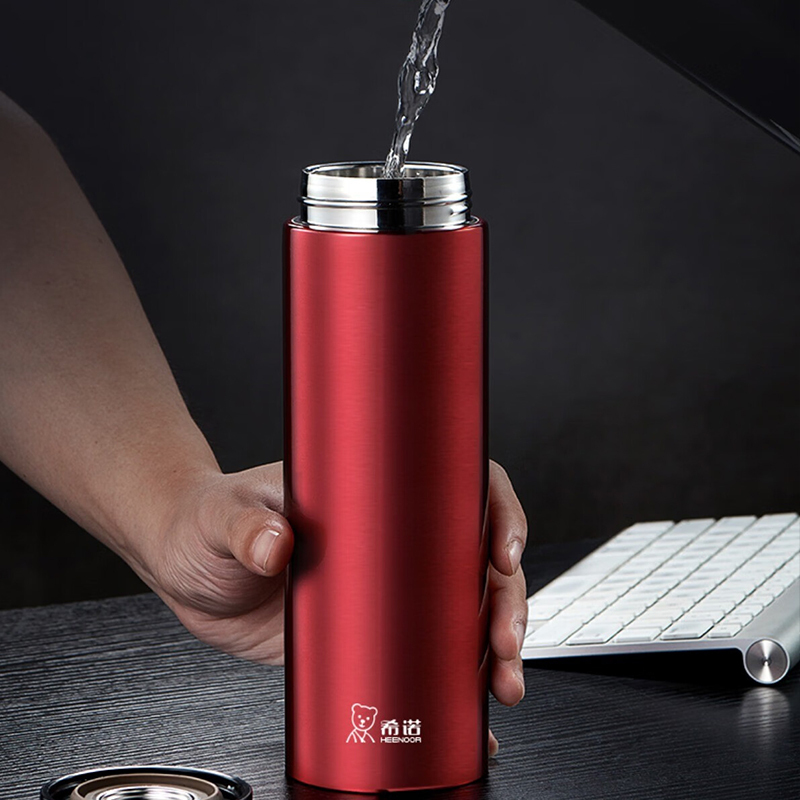 希诺真空杯580ml密封防漏不锈钢XN-3231(颜色随机)高清大图