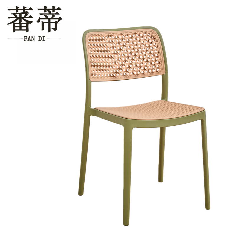 蕃蒂椅子藤编把高清大图