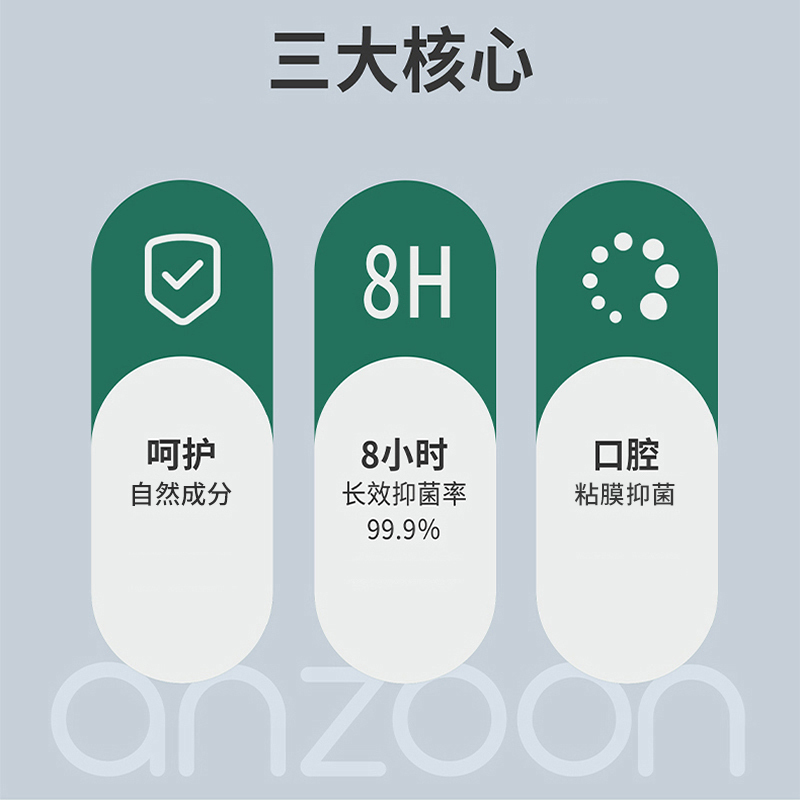 安正臣抑菌漱口水15ml便携装10支装薄荷味