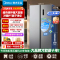 [官方正品]美的571L对开门冰箱新国标真一级能效双变频节能净味保鲜风冷无霜超薄机身租房家用大容量MR-598WKPEA