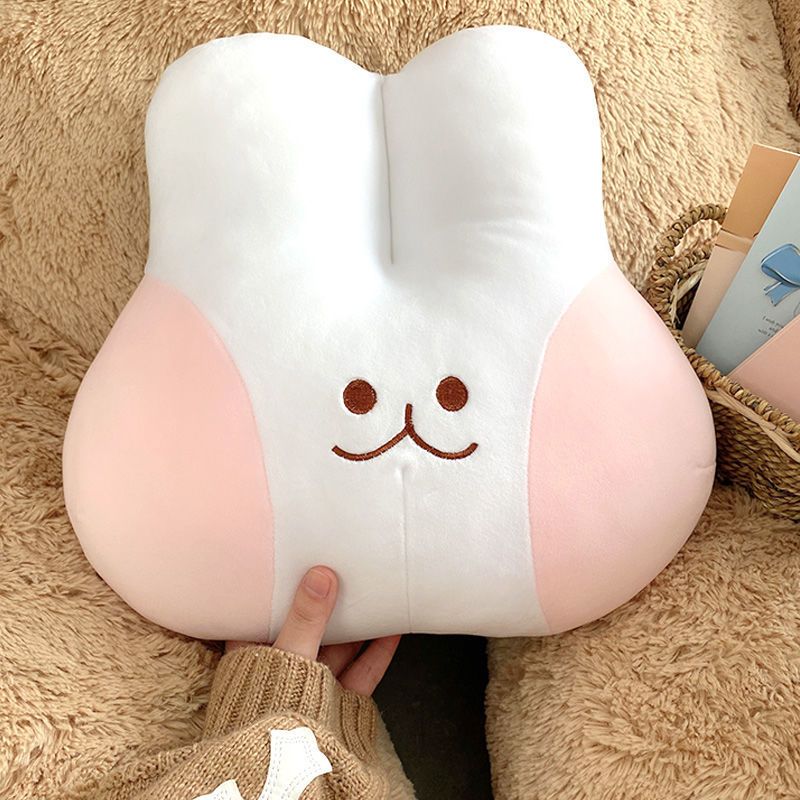 35/45cm大脸兔抱枕可爱少女心玩偶公仔陪睡超软靠垫ins毛绒玩具