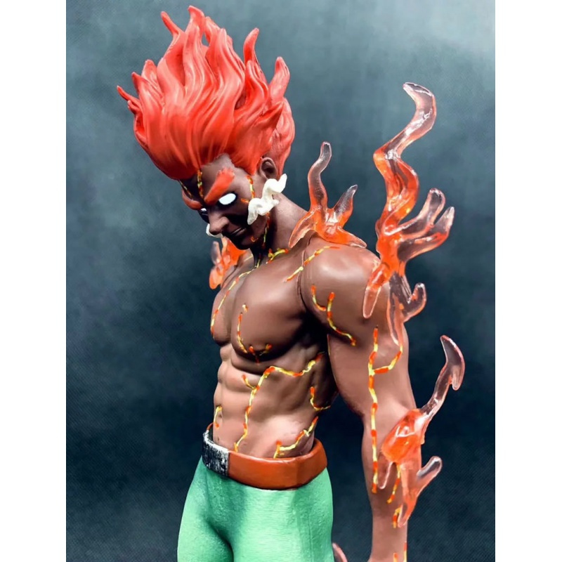 新款火影忍者gk jz迈特凯八遁甲夜凯可亮灯模型手办摆件像