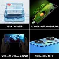 realme 真我GT Neo2 5G手机 8GB+256GB 黑薄荷 骁龙870旗舰处理器 120Hz AMOLED E4旗舰屏 5000mAh超大电量 65W智慧闪充