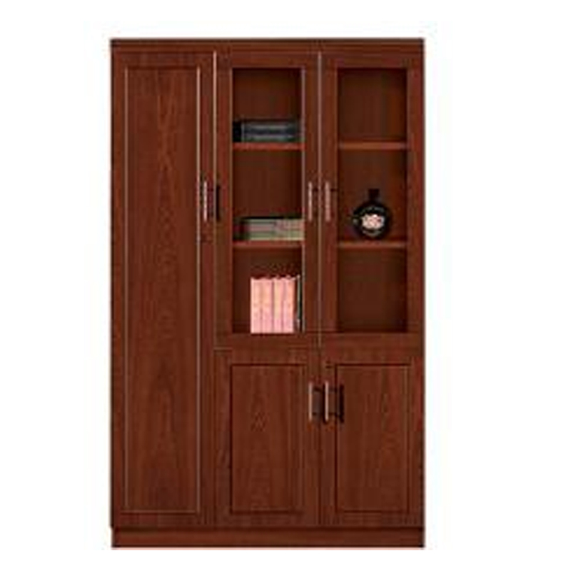 大央文件柜SE-103左 1200W*400D*2000H书架落地置物架客厅家用靠墙收纳柜子储物柜办公室文件柜简易书高清大图