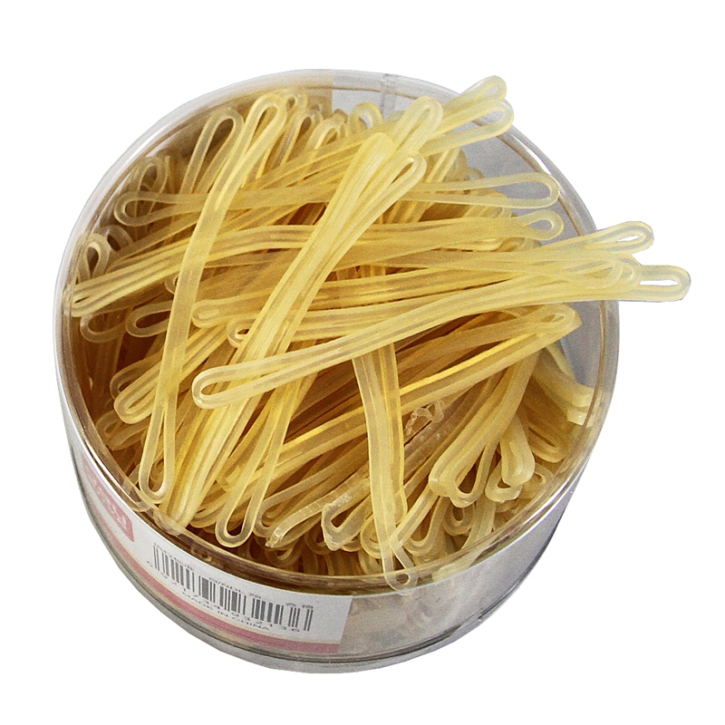 得力3212橡皮筋50g (单位:筒)橡皮筋 橡胶圈 牛皮筋 皮套 捆扎胶圈