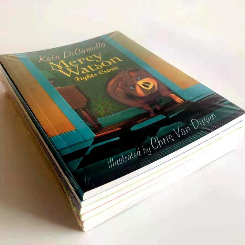 点读版小猪梅西6册英文 Mercy Watson 绘本儿童 桥梁章节书小达人 小猪梅西6册