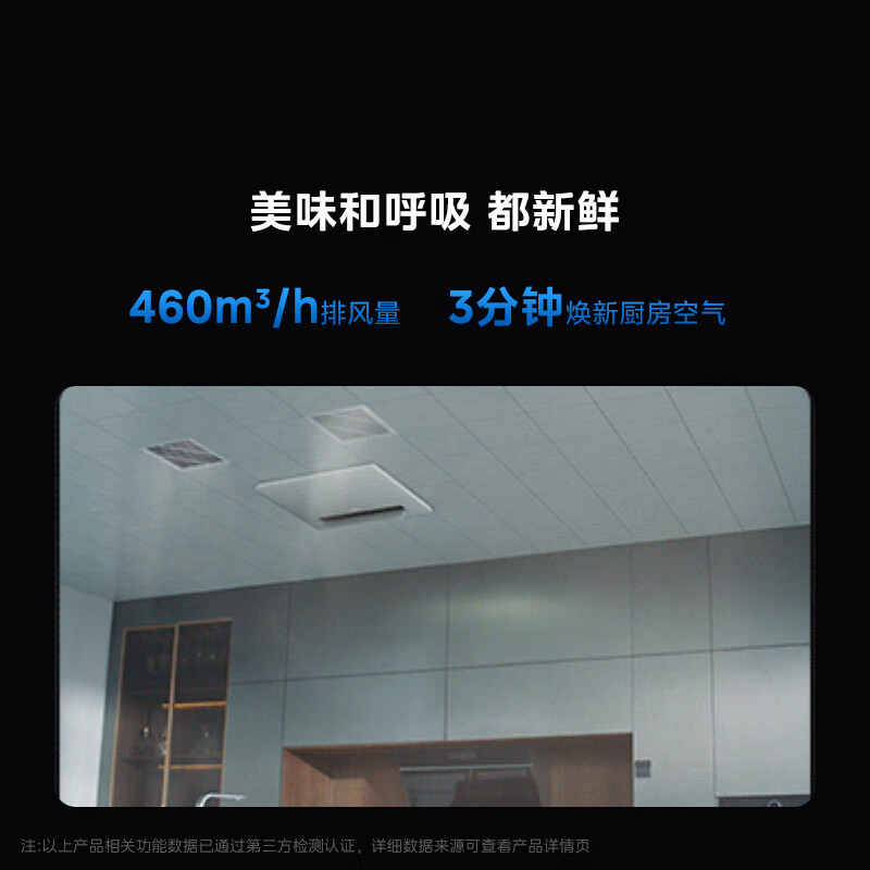 美的厨房空调家用一体式无外机厨房专用大1.5匹厨清凉变频集成吊顶隐藏式安装厨房空调CKZ-35Q/BN9Y-YT100高清大图