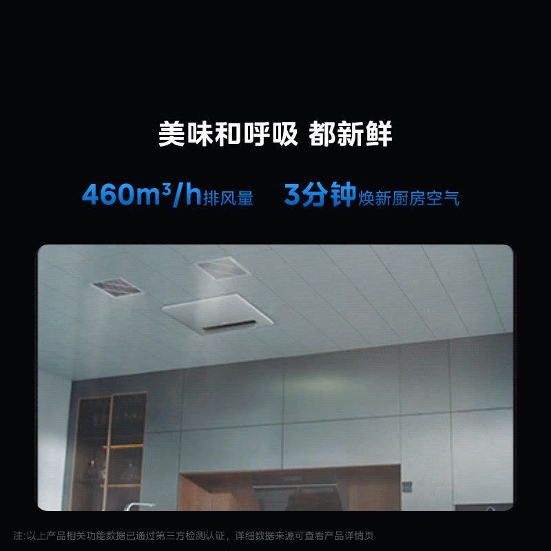 美的厨房空调家用一体式无外机厨房专用大1.5匹厨清凉变频集成吊顶隐藏式安装厨房空调CKZ-35Q/BN9Y-YT100图片