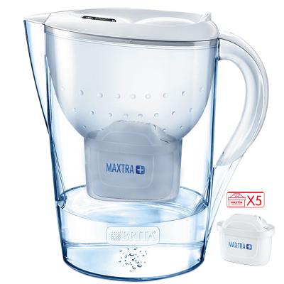 碧然德 Brita 净水器 净水壶 海洋白色 3.5升 一壶五芯