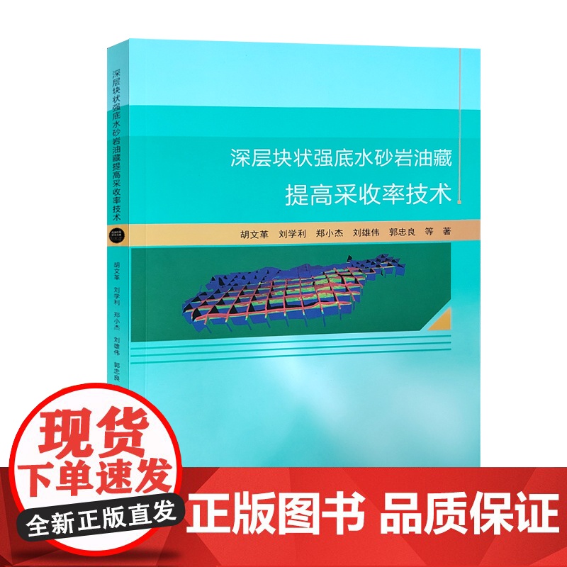 全新正版 深层块状强底水砂岩油藏提高采收率技术 中国石油大学出版社 9787563675173