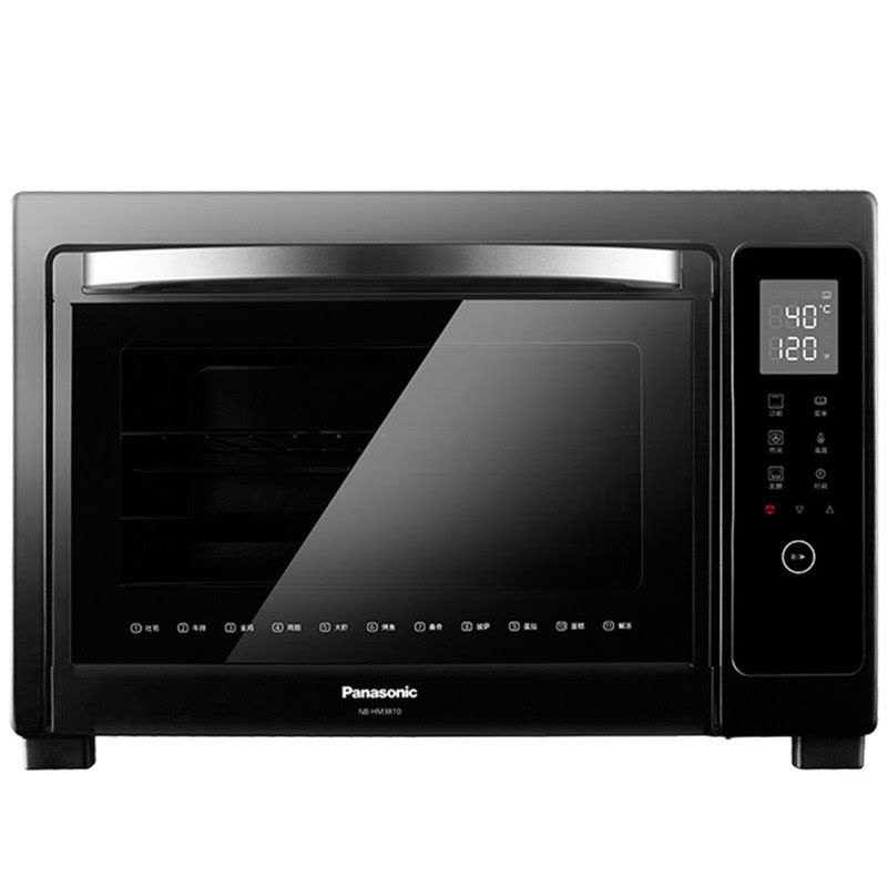 松下(Panasonic)NB-HM3810电烤箱家用烘焙 多功能全自动智能烤箱38升大容量 网红款图片