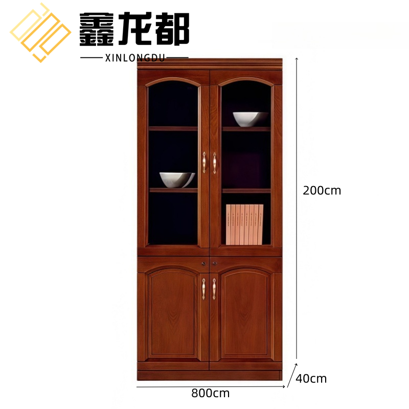 鑫龙都书柜80cm台