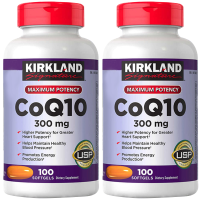 Kirkland柯克兰 辅酶q10柯克兰辅酶CoQ10 300mg 美国进口香港直邮 膳食营养补充剂