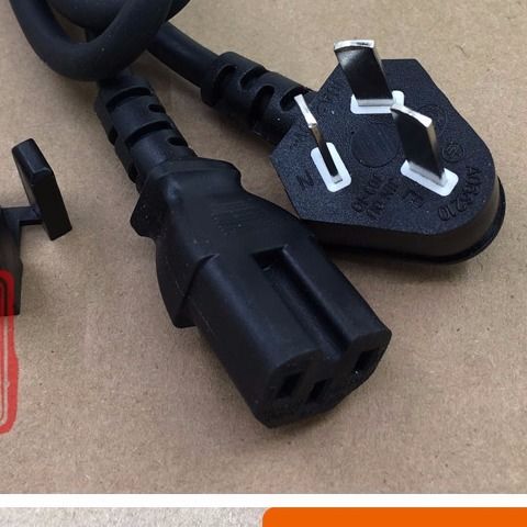 电饭煲电源线电压力锅配件豆浆机插电线电热锅充电线|黑色 不凹槽