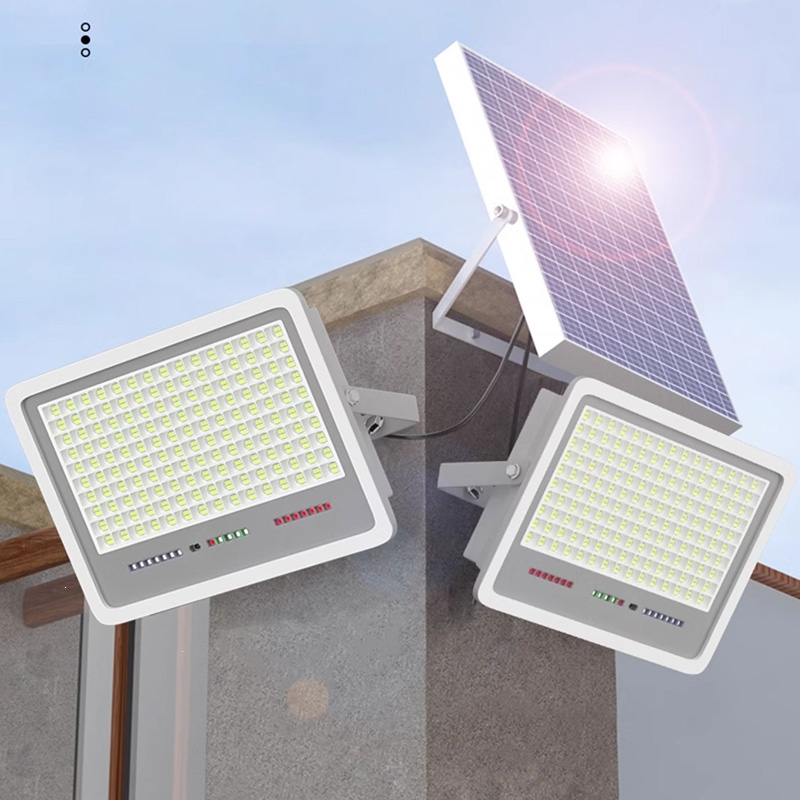 古达太阳能户外灯庭院灯LED照明灯亮大功率家用室外投光灯路灯