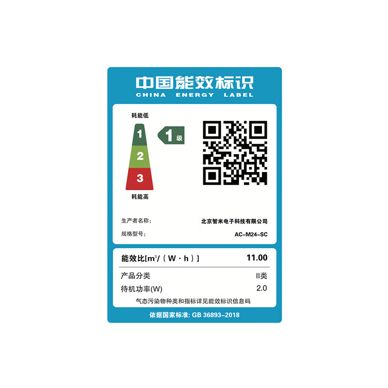 小米米家空气净化器5S 家用除甲醛 除菌除过敏原固态甲醛传感器监测 智能互联AC-M24-SC高清大图