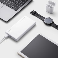 华为(HUAWEI)66W充电宝大容量移动电源12000毫安双向超级快充自带线Typec笔记本手机苹果安卓通用P0001