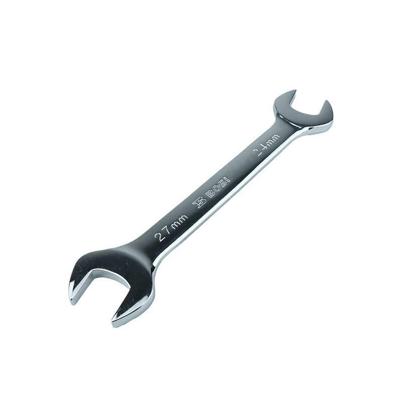 波斯(BOSI)精品开口扳手(24x27mm)把高清大图