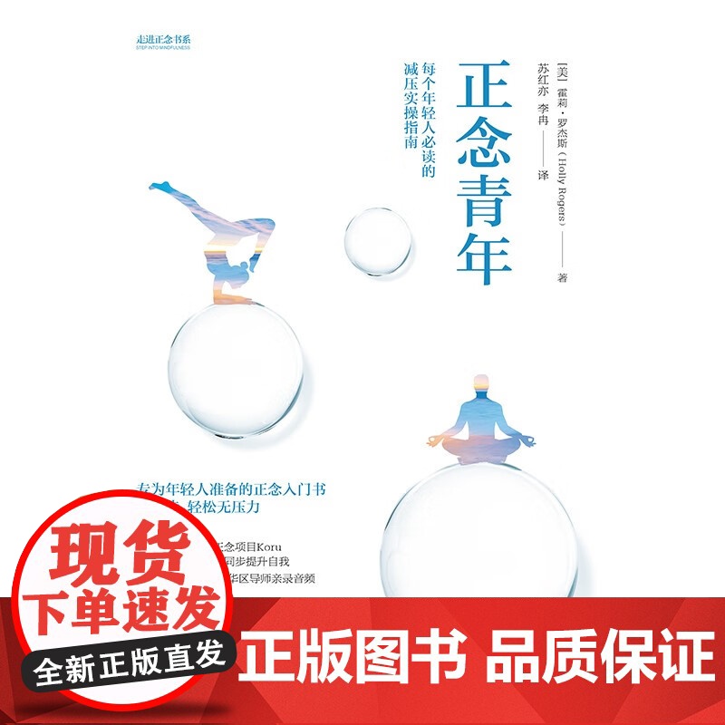 正念青年 美 霍莉罗杰斯 著 专为年轻人准备的正念入门书零起步轻松无压力 心理学 心灵疗愈书籍 颉腾高清大图