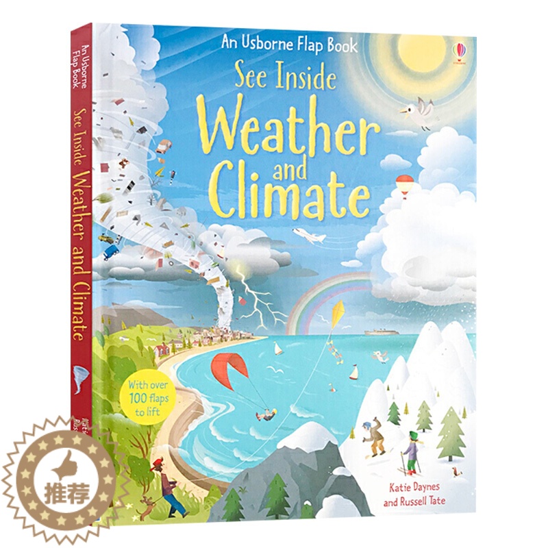 [醉染正版]英文原版 Usborne See Inside Weather and Climate 尤斯伯恩看里面系列高清大图