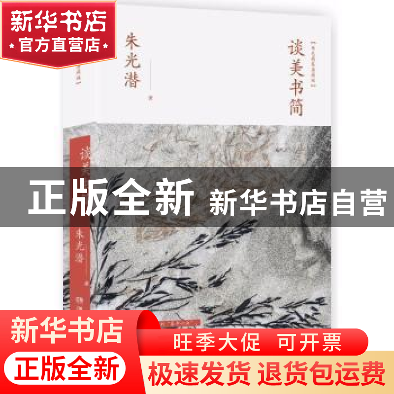 正版 谈美书简:双色精装典藏版 朱光潜著 湖南文艺出版社 9787540高清大图