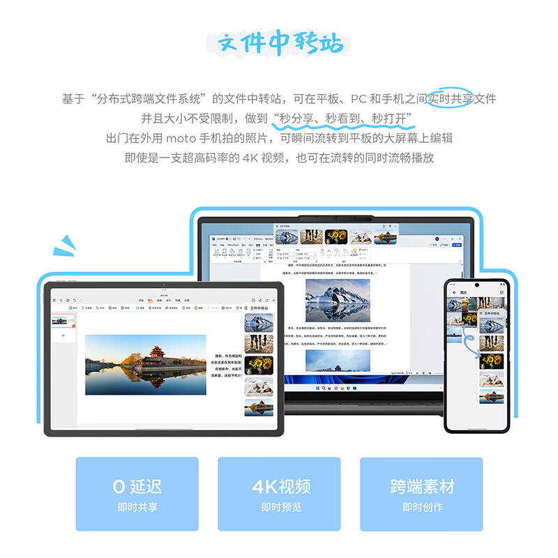 联想(Lenovo)小新PadPro12.7 2025款 娱乐办公学习游戏平板 超级互联 天玑8300 2.9k 144Hz 12+256GWIFI小青新高清大图