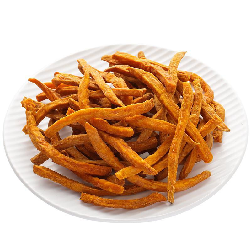 红薯干炒烤地瓜干条片500g山芋香脆番薯条零食香脆红薯条500g咯嘣脆