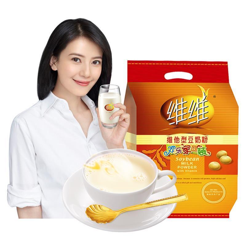 维维 维他型豆奶粉家庭装760gx1袋 速溶豆浆粉速溶早餐营养健康代餐多维学生高清大图