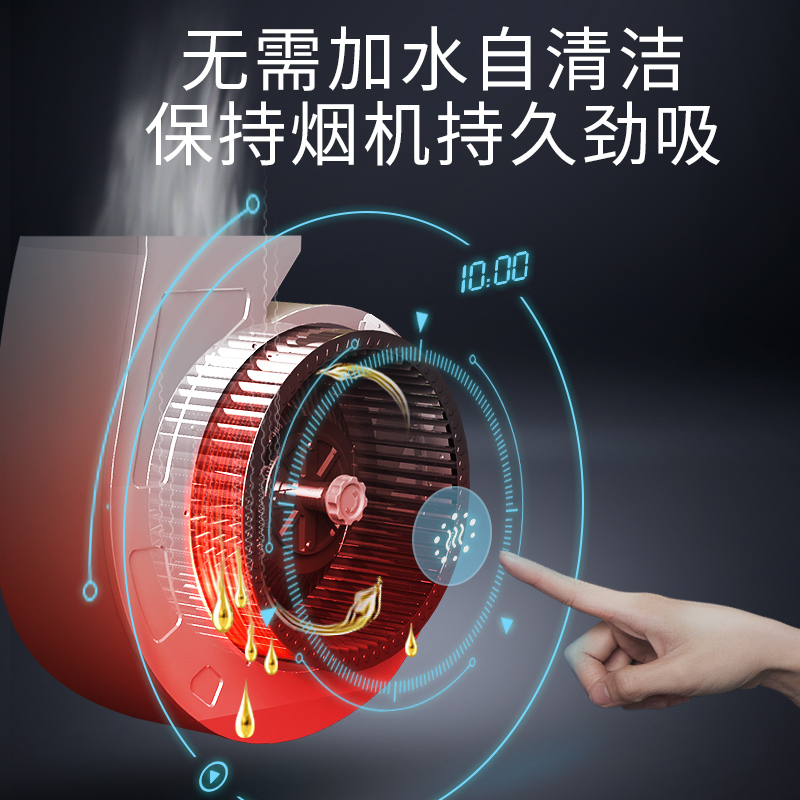 帅康(sacon)抽油烟机侧吸式吸油烟机单机大吸力小尺寸自清洁CS230小型家用排烟罩自清洗小户型脱排油烟机抽烟机单烟机