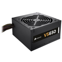 美商海盗船USCorsairVS650额定650W VS650电源80PLUS认证台式电脑电源ATX电源DIY组装机电源