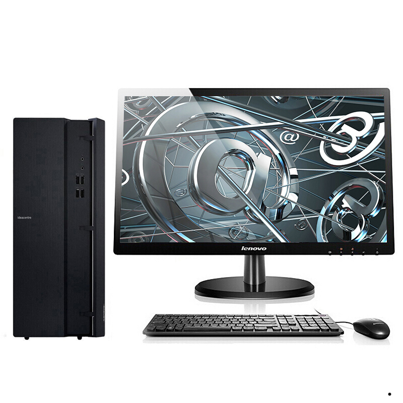 联想(Lenovo)擎天T510A 英特尔酷睿i5 (i5 8G 1T WIFI 蓝牙) 21.45英寸显示器 商务办公学习个人家用企业采购台式机电脑