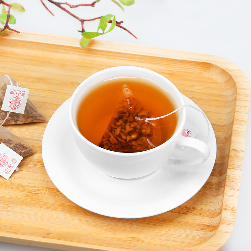 谯韵堂牛蒡茶牛蒡根茶50袋量贩装三角包茶牛旁蒡榜根泡茶压煮泡牛蒡根