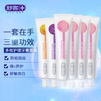 舒客牙膏防蛀固齿家庭套装6支800g