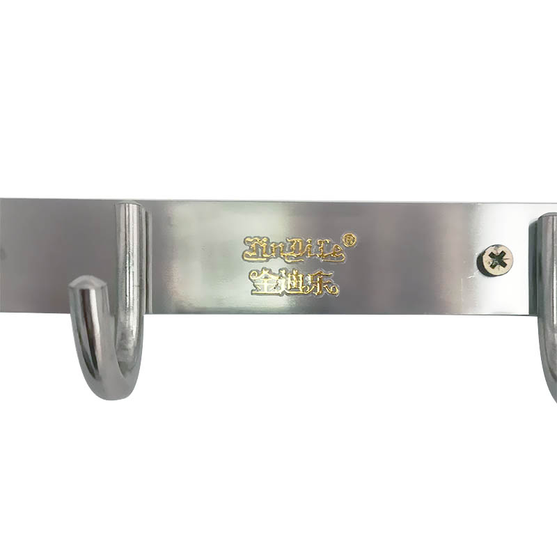 金迪乐浴室壁挂毛巾架子活动浴巾架加厚80*23*16cm/组高清大图