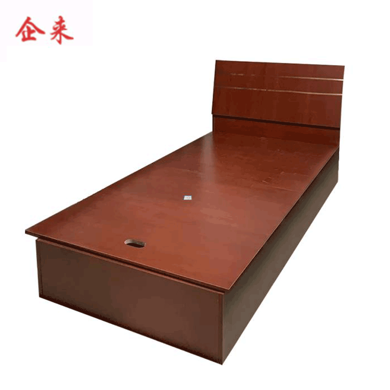 企来单人床板式床 1000*2000*400mm 张高清大图