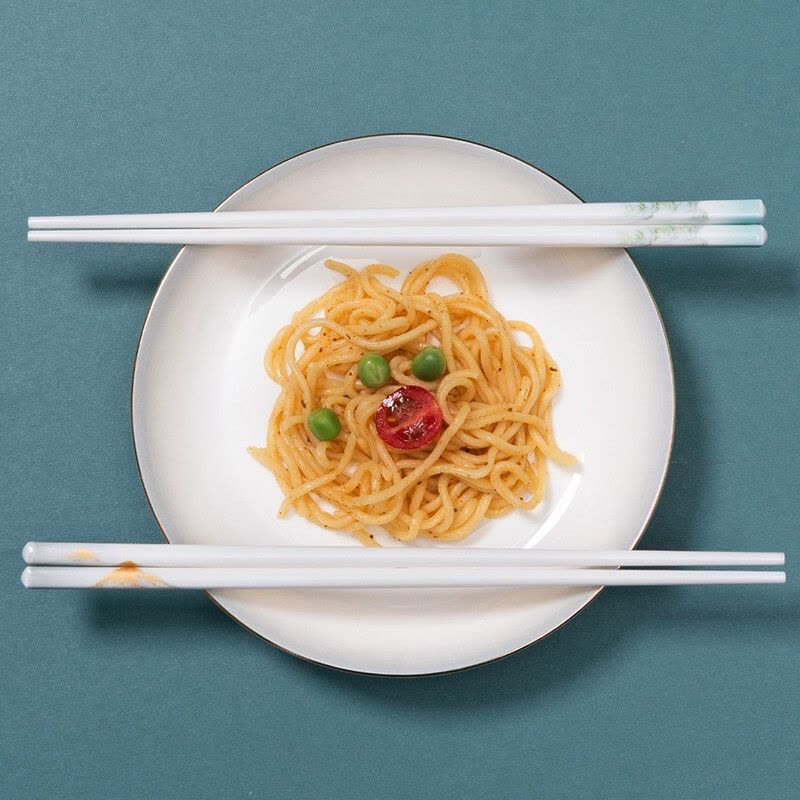 德铂(Debo)赫迪拉赫迪拉筷子防滑防霉耐高温十双装家用陶瓷筷子DEP-790图片