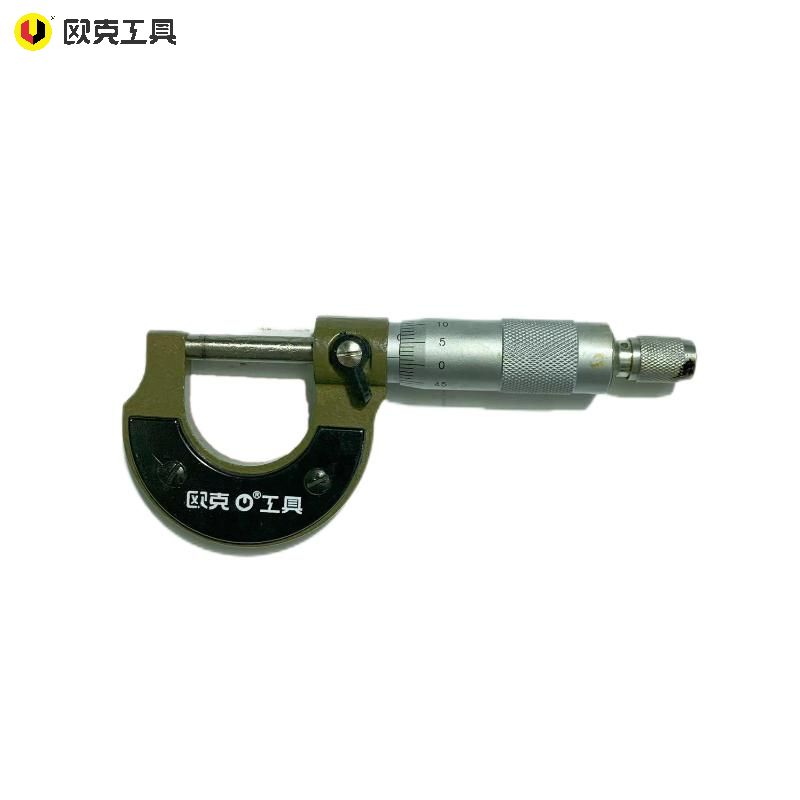 欧克 Ouke千分卡尺 微米千分尺 螺旋测微器 外径千分尺 0-25mm OK-1201