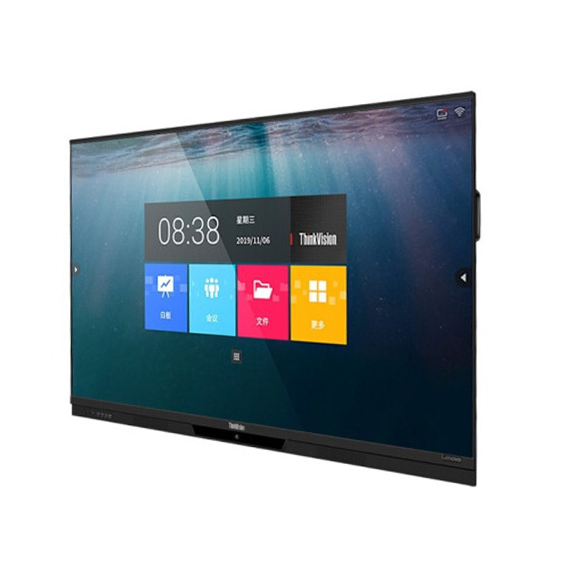 联想(ThinkVision)86英寸会议平板电视4k超高清智能触控屏一体机无线投屏视频安卓系统智慧电子白板BM86tr