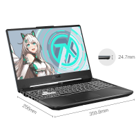 华硕(ASUS)天选FA506 15.6英寸办公专业发烧游戏本笔记本电脑(锐龙R9-5900H 16G内存 512G GTX3060-6G独显 电竞屏)青色 标配