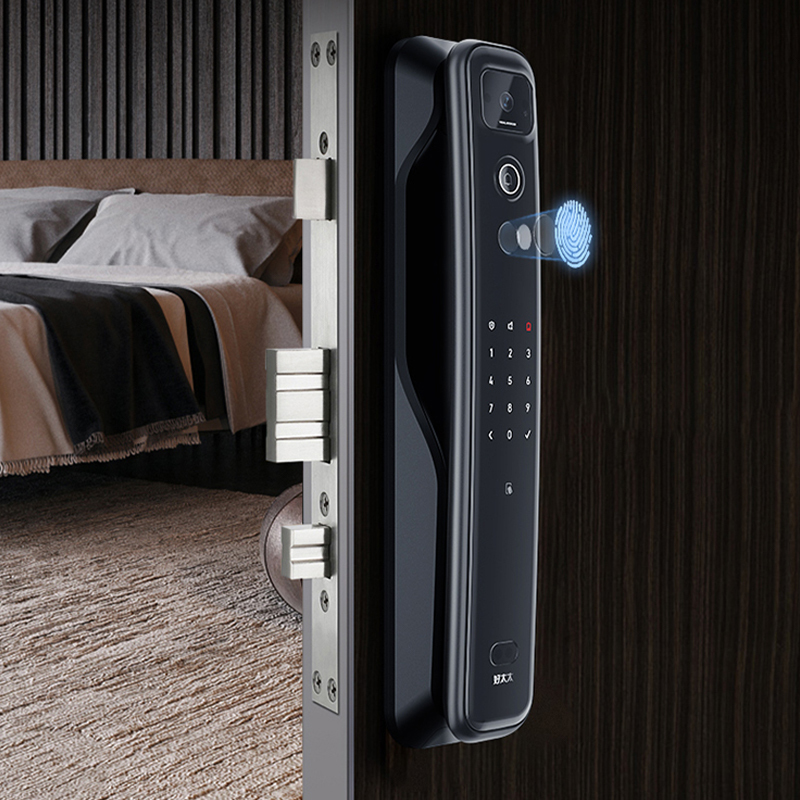 好太太(hotata)v86pros智能门锁家用防盗电子密码锁全自动可视猫眼
