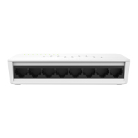 友讯（D-Link）DES-1008C-CN 8口桌面式百兆以太网交换机/网络交换机 集线器 塑壳100M交换机