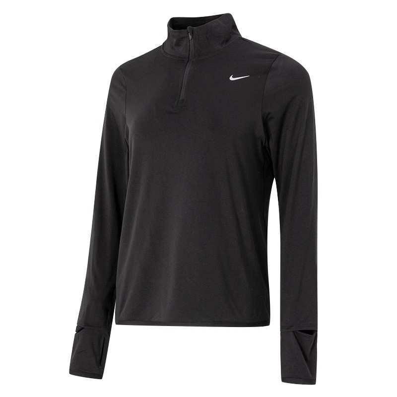 Nike/耐克长袖T恤跑步系列速干透气立领女装FB4317-010 C