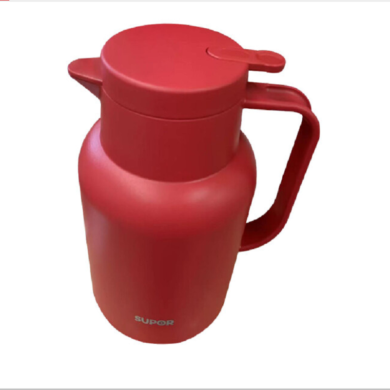 苏泊尔(SUPOR)苏泊尔保温壶玻璃内胆壶1.45L·温莎红 单个装