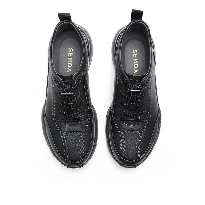 森达健步鞋男2024春新商场同款运动风休闲鞋1ls01am4