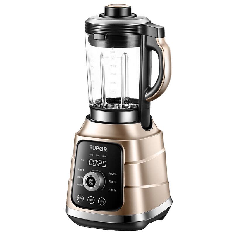 苏泊尔（SUPOR）破壁机JP37V-1300料理机 加热真空破壁料理机家用调理机多功能果汁机榨汁机双杯图片