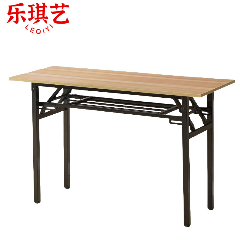 乐琪艺 长条桌 100cm 张高清大图